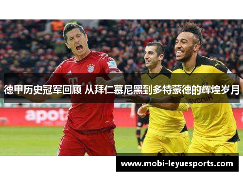 德甲历史冠军回顾 从拜仁慕尼黑到多特蒙德的辉煌岁月