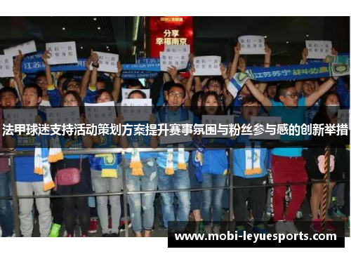 法甲球迷支持活动策划方案提升赛事氛围与粉丝参与感的创新举措
