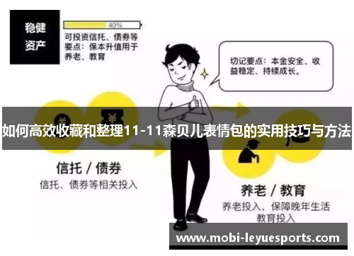 如何高效收藏和整理11-11森贝儿表情包的实用技巧与方法